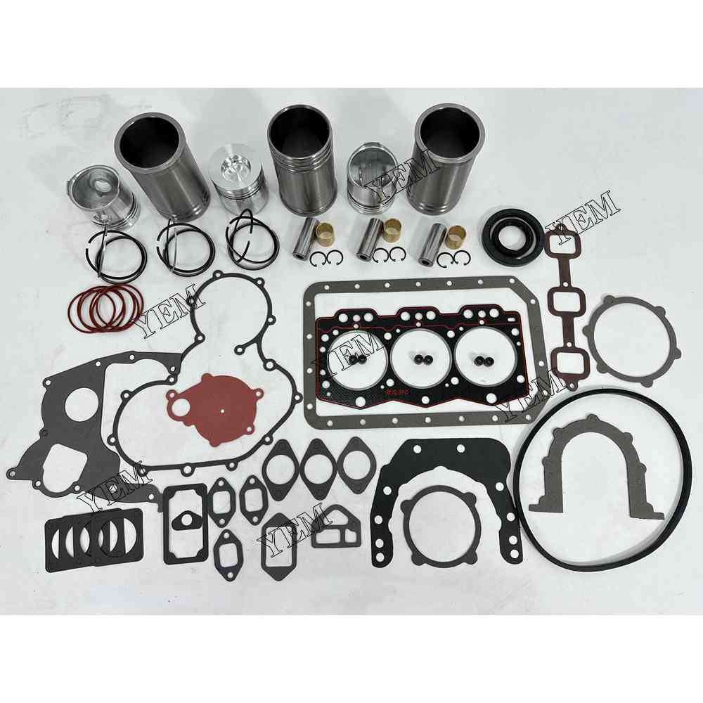YEM Parts 3X Overhaul Kit With Gasket Set For Chang Chai ZN390 Engine For Chang Chai