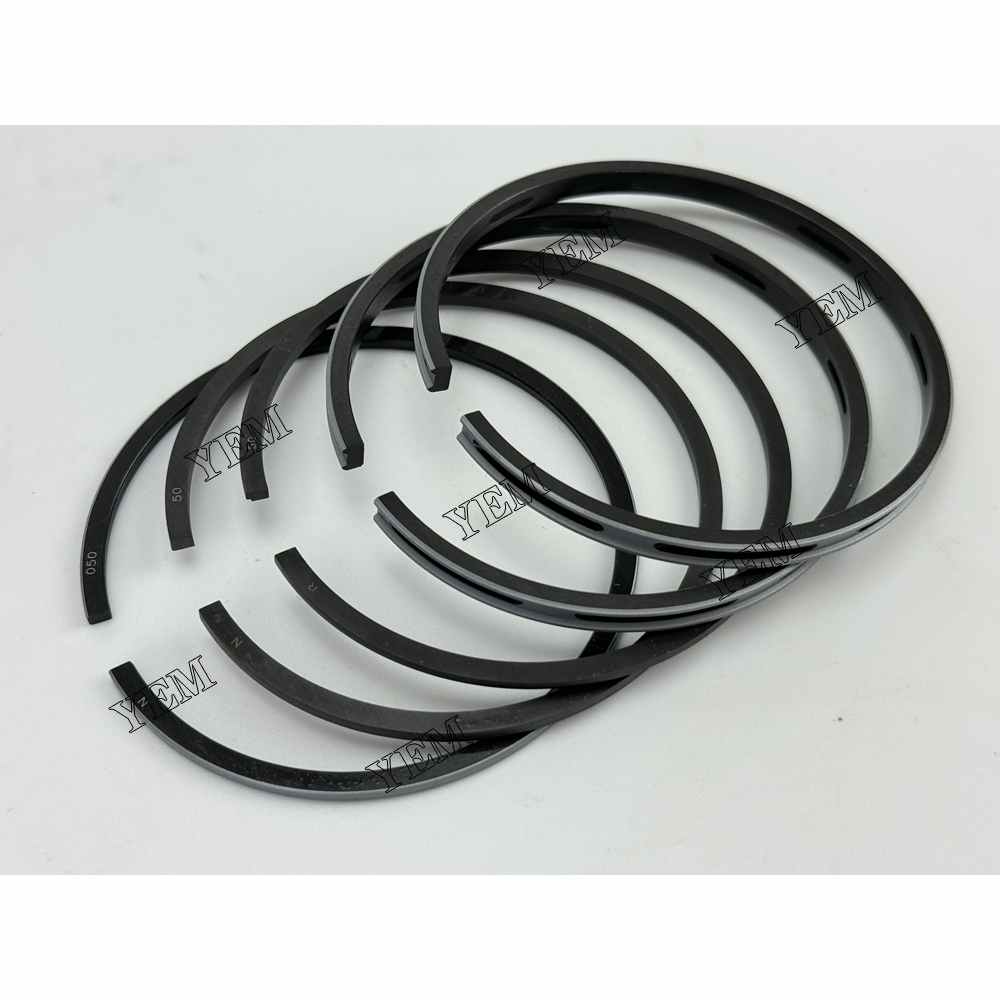YEM Parts 2PCS For Kubota Piston Ring STD Size B6000 Engine Spare Parts For Kubota