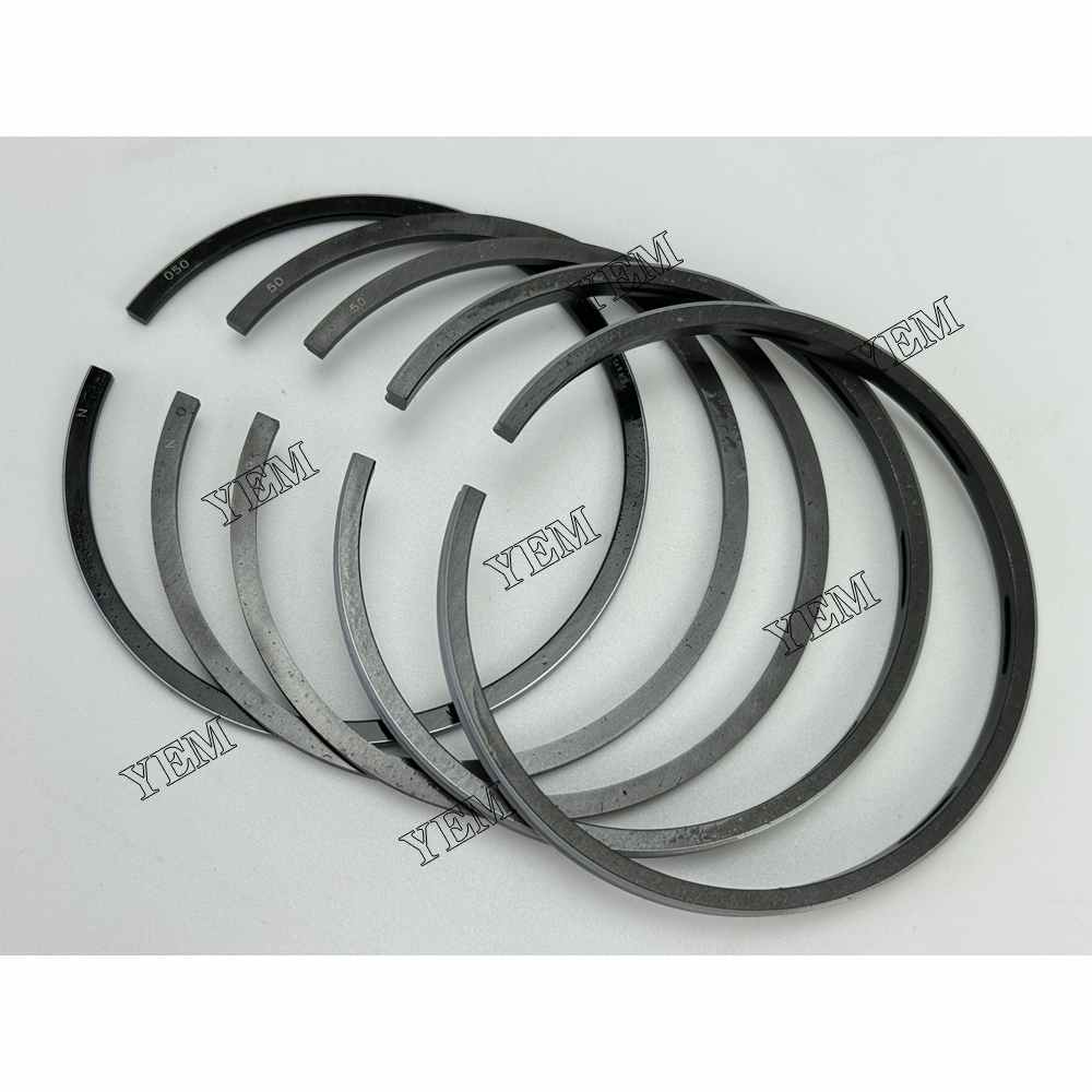 YEM Parts 2PCS For Kubota Piston Ring STD Size B6000 Engine Spare Parts For Kubota