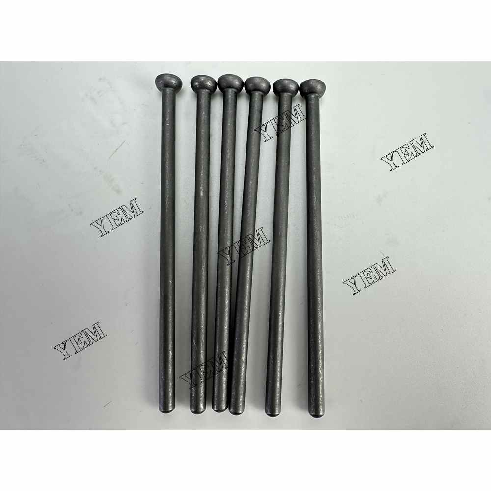 YEM Parts 6PCS Part Number 16851-15110 Push Rod For Kubota D902 Engine