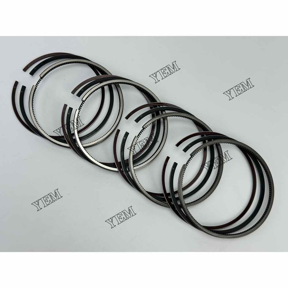 YEM Parts 4PCS For Kubota Piston Ring STD Size V2203 Engine Spare Parts For Kubota