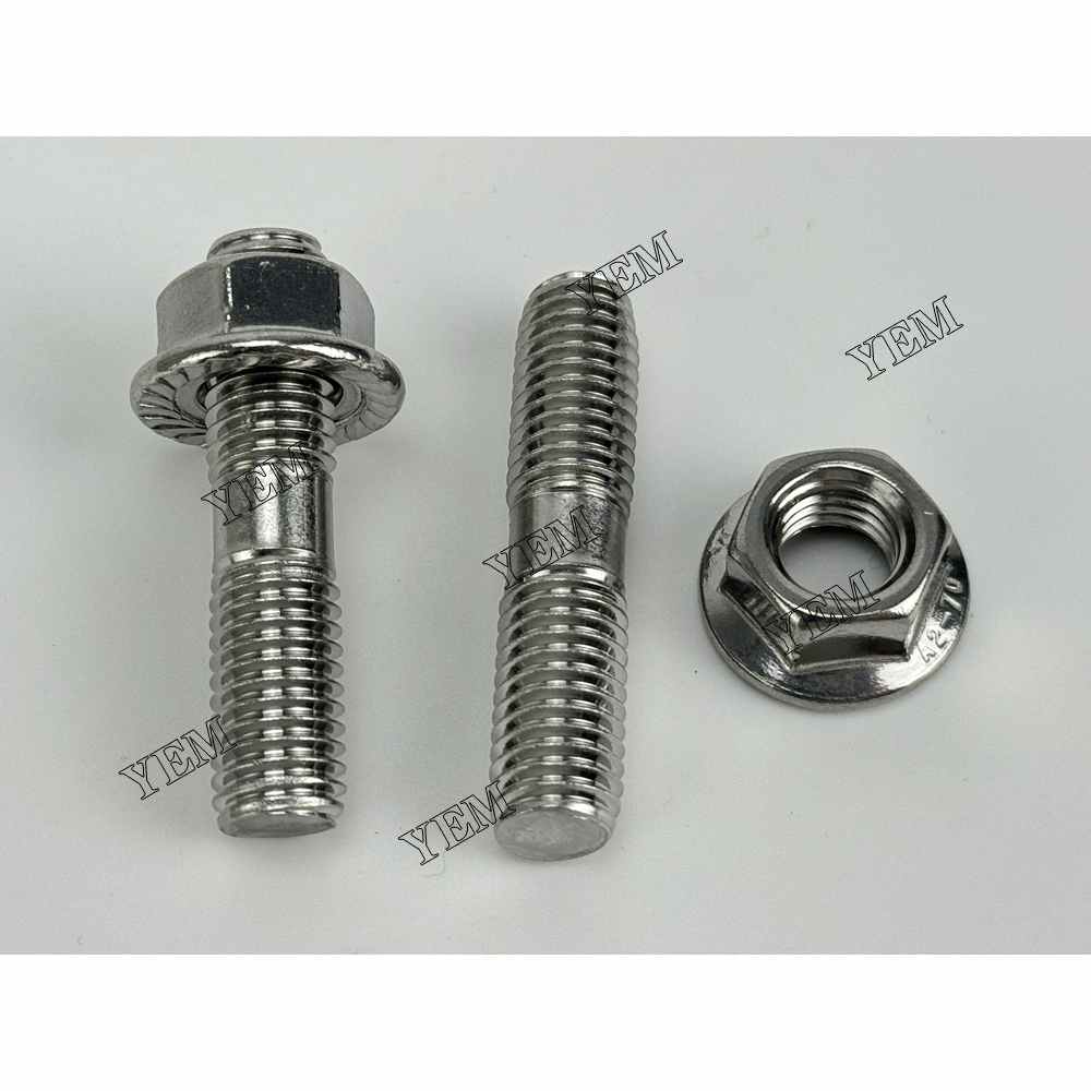 YEM Parts For Mitsubishi Exhaust manifold screws 6D34 Engine Spare Parts