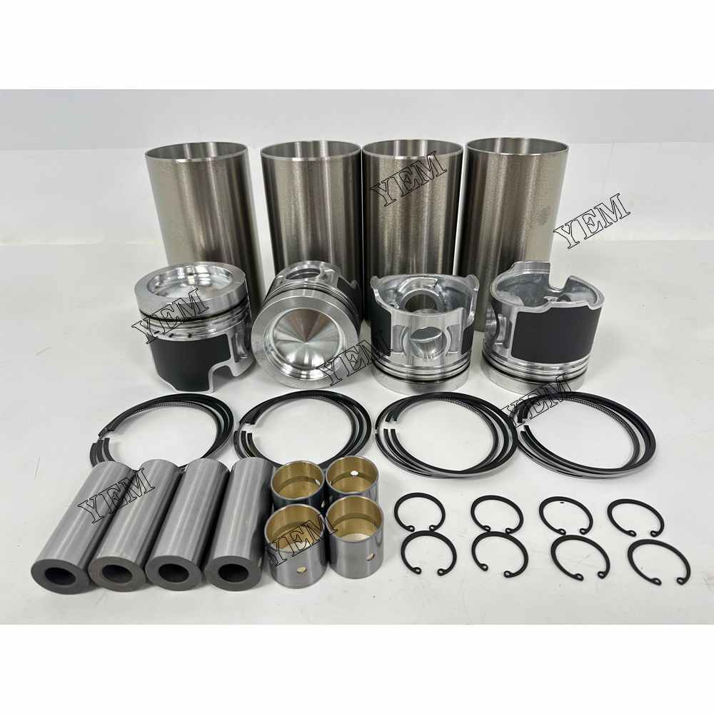 YEM Parts high quality D04FD Cylinder Liner Kit For Mitsubishi D04FD Truck Engine
