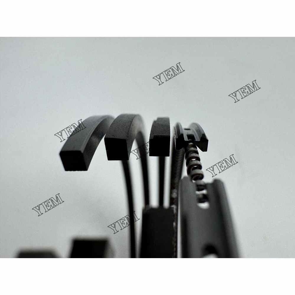 YEM Parts 3PCS For Mitsubishi Piston Ring STD Size K3B Engine Spare Parts