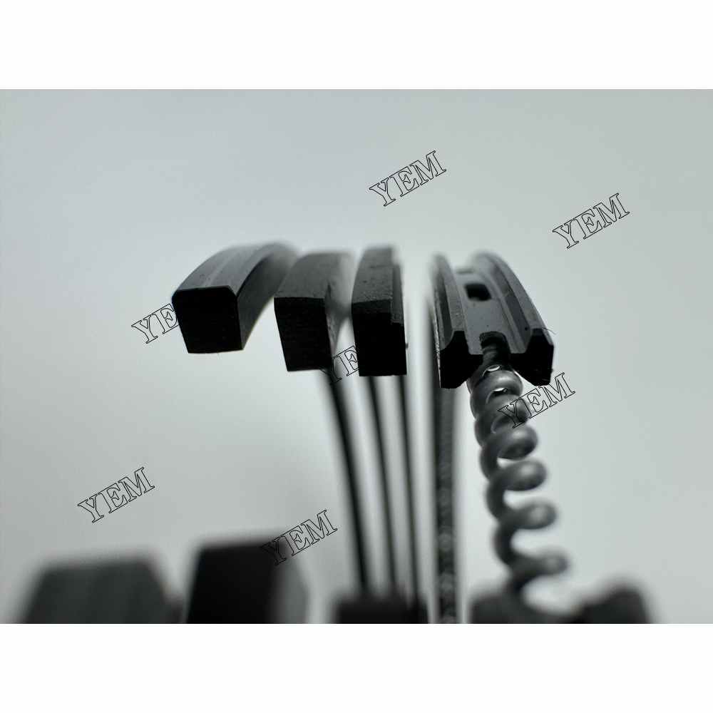 YEM Parts 3PCS For Mitsubishi Piston Ring STD Size K3D Engine Spare Parts For Mitsubishi