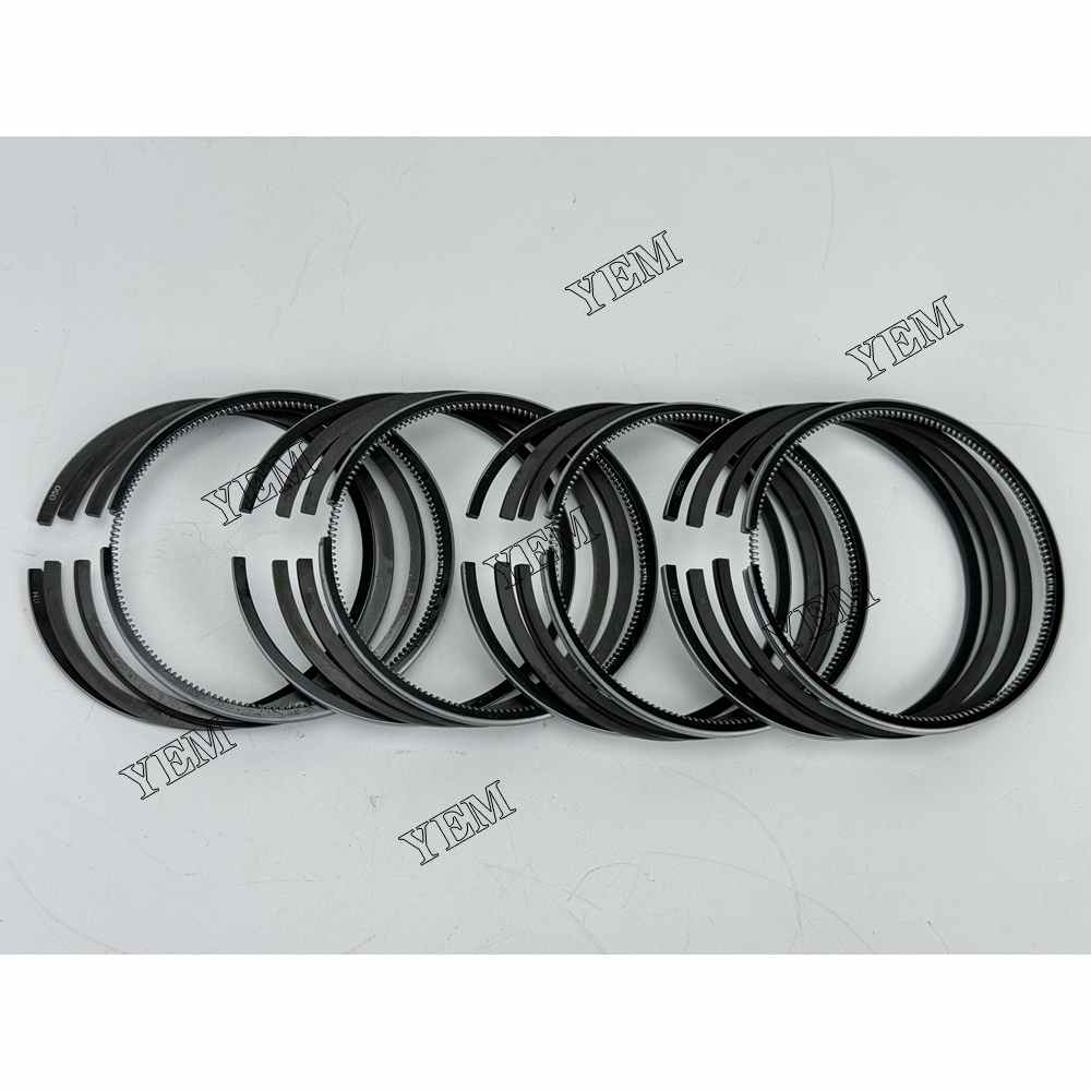 YEM Parts 4PCS For Mitsubishi Piston Ring STD Size K4D Engine Spare Parts