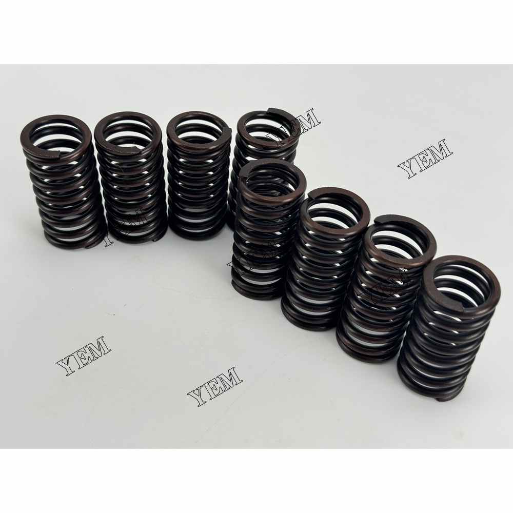 YEM Parts 8PCS For Mitsubishi Valve Spring S4L Engine MT271 CT41 3040 445 4W-305 tractor For Mitsubishi