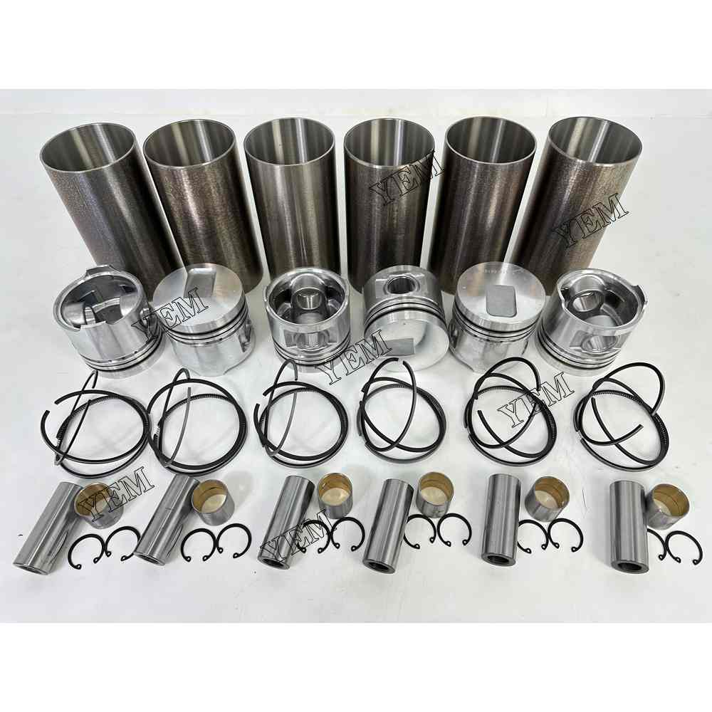 YEM Parts high quality S6S Cylinder Liner Kit For Mitsubishi S6S Truck Engine For Mitsubishi