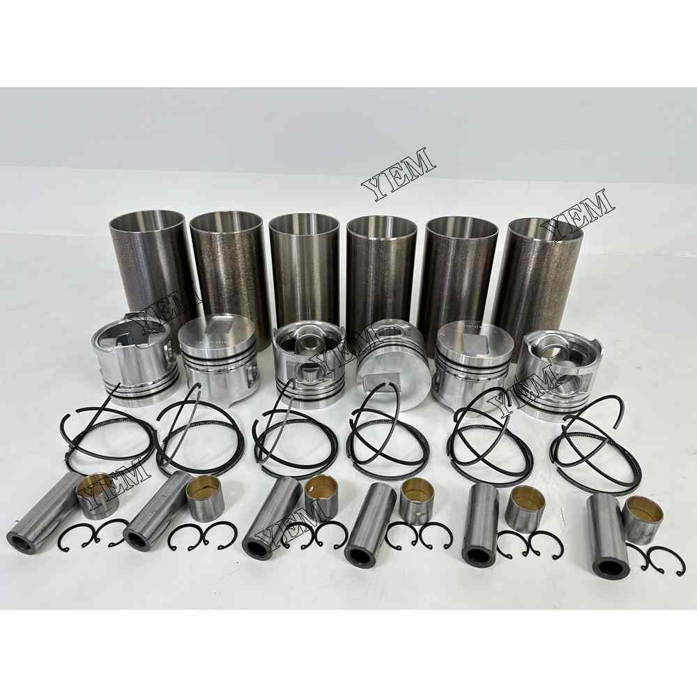 YEM Parts high quality S6S Cylinder Liner Kit For Mitsubishi S6S Truck Engine For Mitsubishi