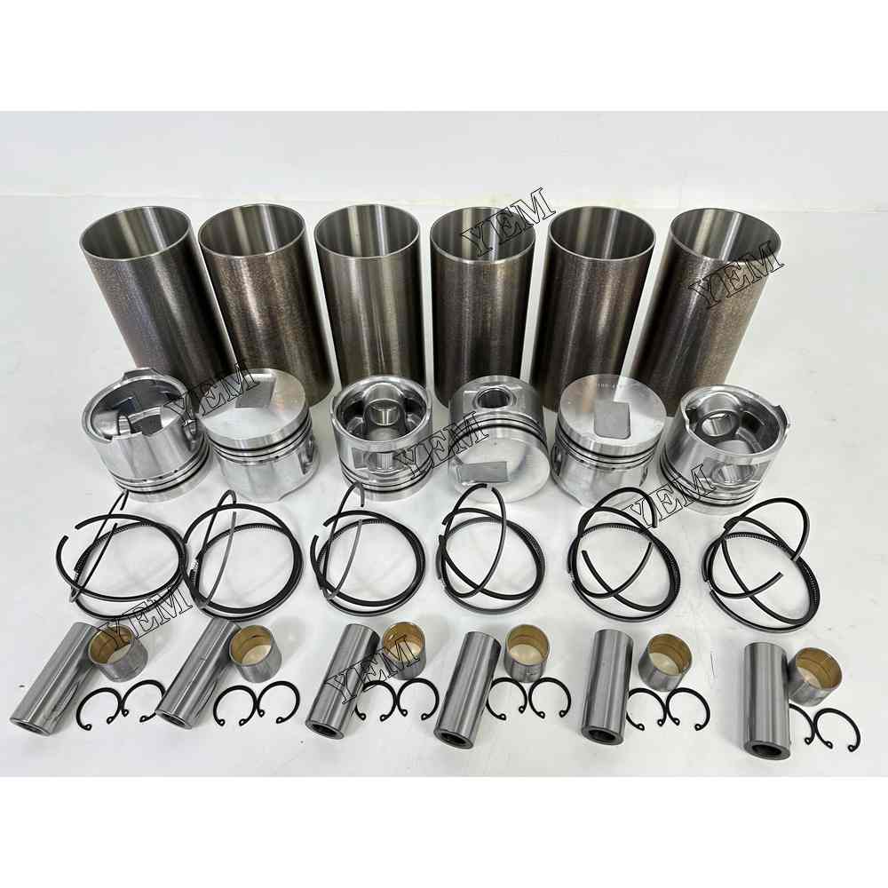 YEM Parts high quality S6S Cylinder Liner Kit For Mitsubishi S6S Truck Engine For Mitsubishi