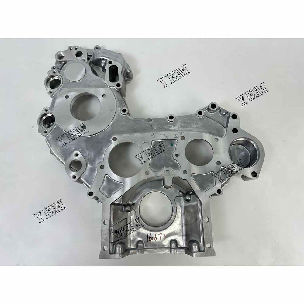 YEM Parts 3716C581 Timing Cover for Perkins 1104D-44T Engine Fit Excavator Diesel Engine For Perkins