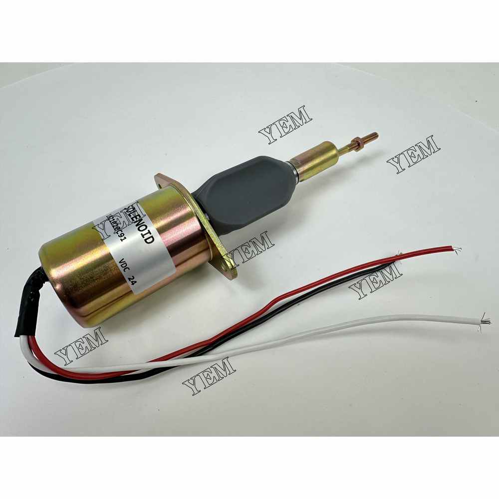 YEM Parts 1821020C91 Solenoid Valve 24V for Perkins 1300 Engine