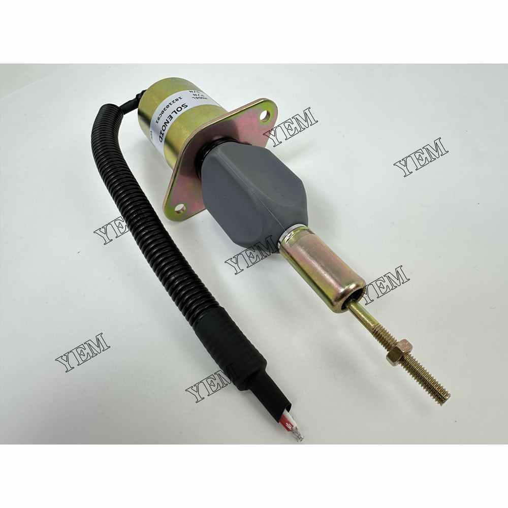 YEM Parts 1821020C91 Solenoid Valve 24V for Perkins 1300 Engine For Perkins