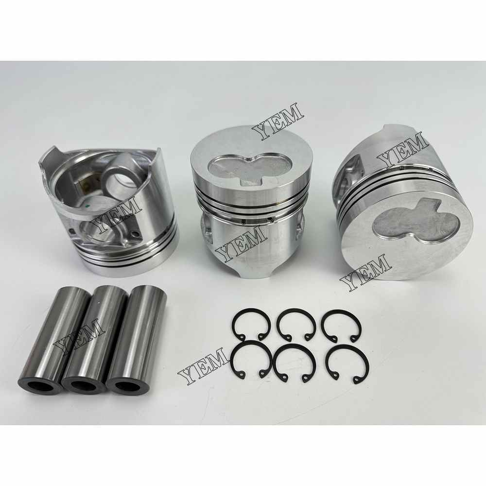 YEM Parts 3PCS For Shibaura Pistons STD J843 Engine Spare Parts