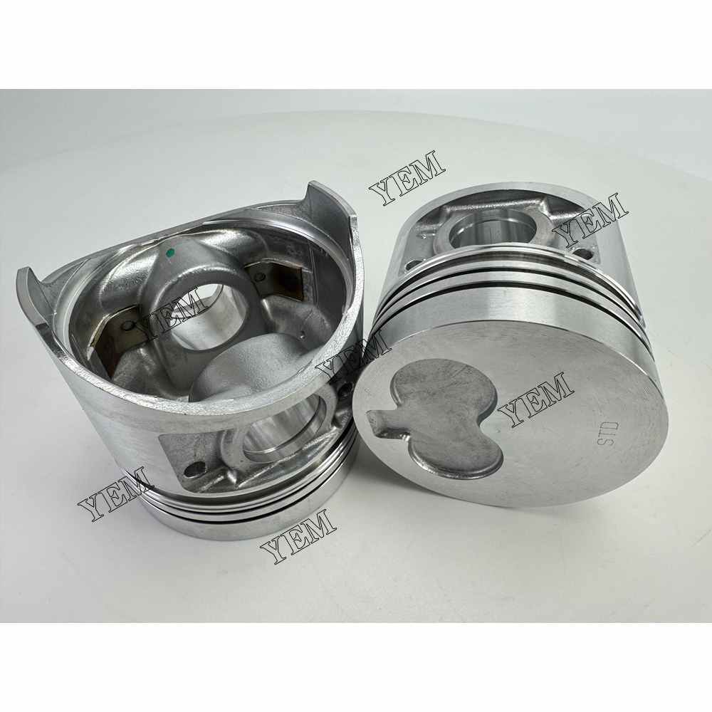 YEM Parts 3PCS For Shibaura Pistons STD N843 Engine Spare Parts Tractor 2035 For Shibaura