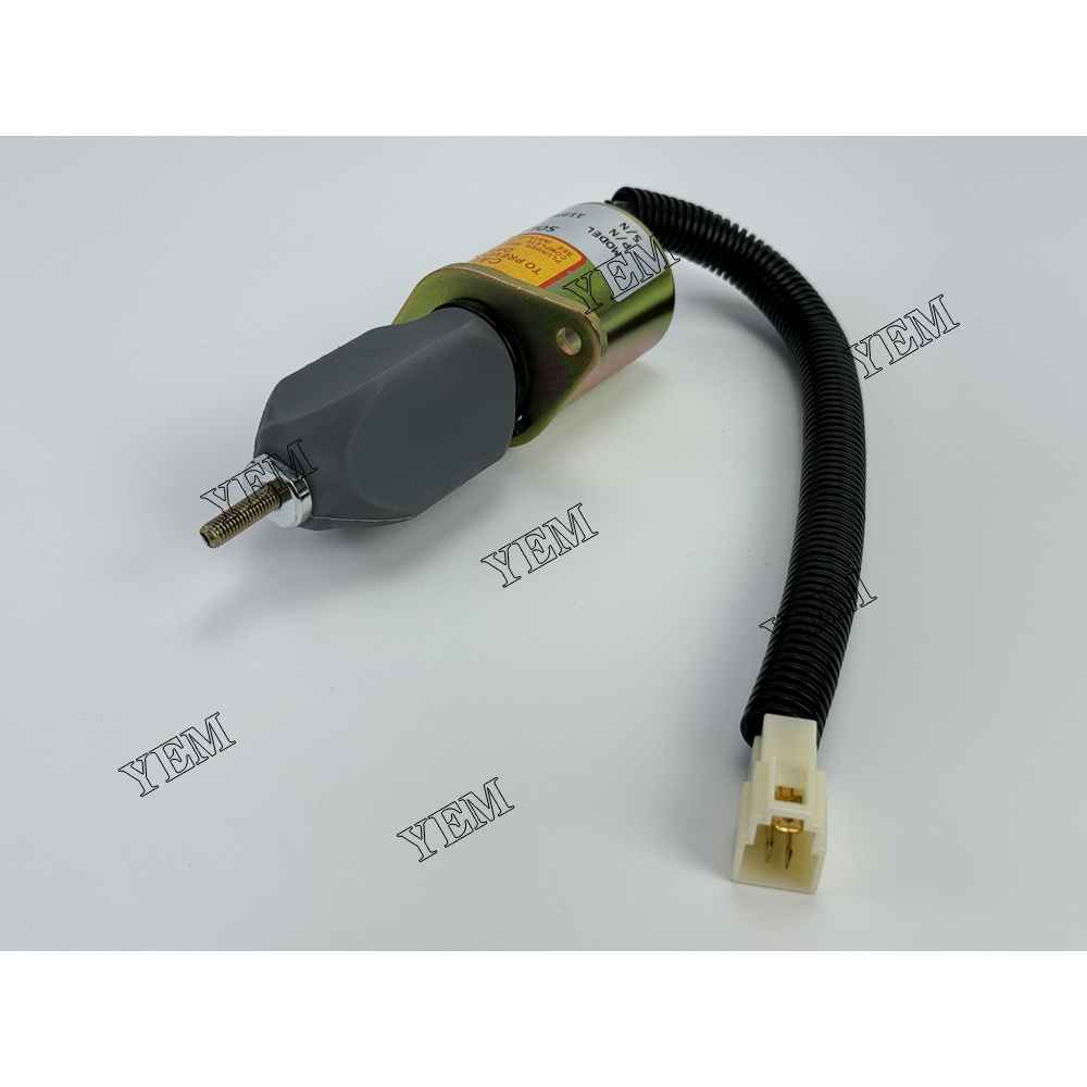 YEM Parts 119807-77800 1753ES12A3UC5B1S1 Solenoid Valve for Yanmar 4TNE94 Fit Tractor For Yanmar