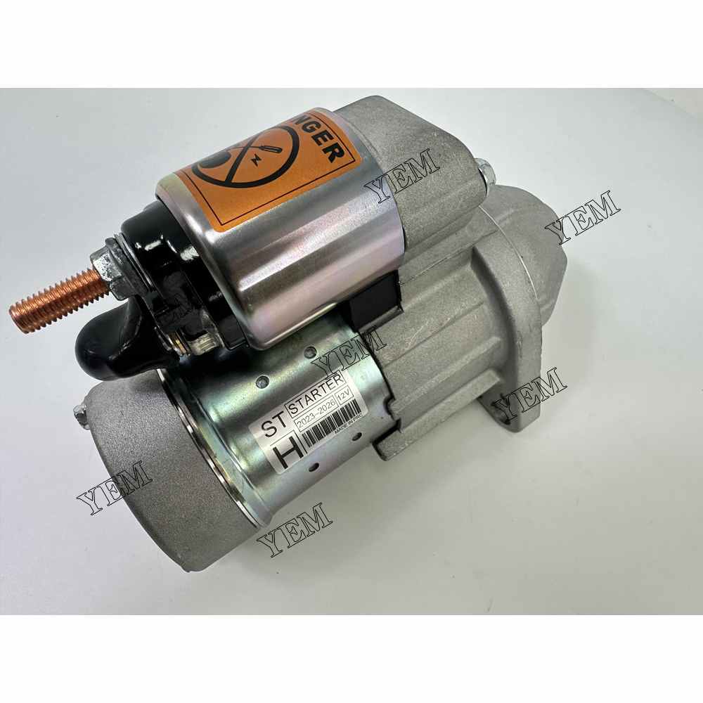 YEM Parts 4TNM72 Starter Motor 12V 9T 119125-77010 For Yanmar Engine For Yanmar