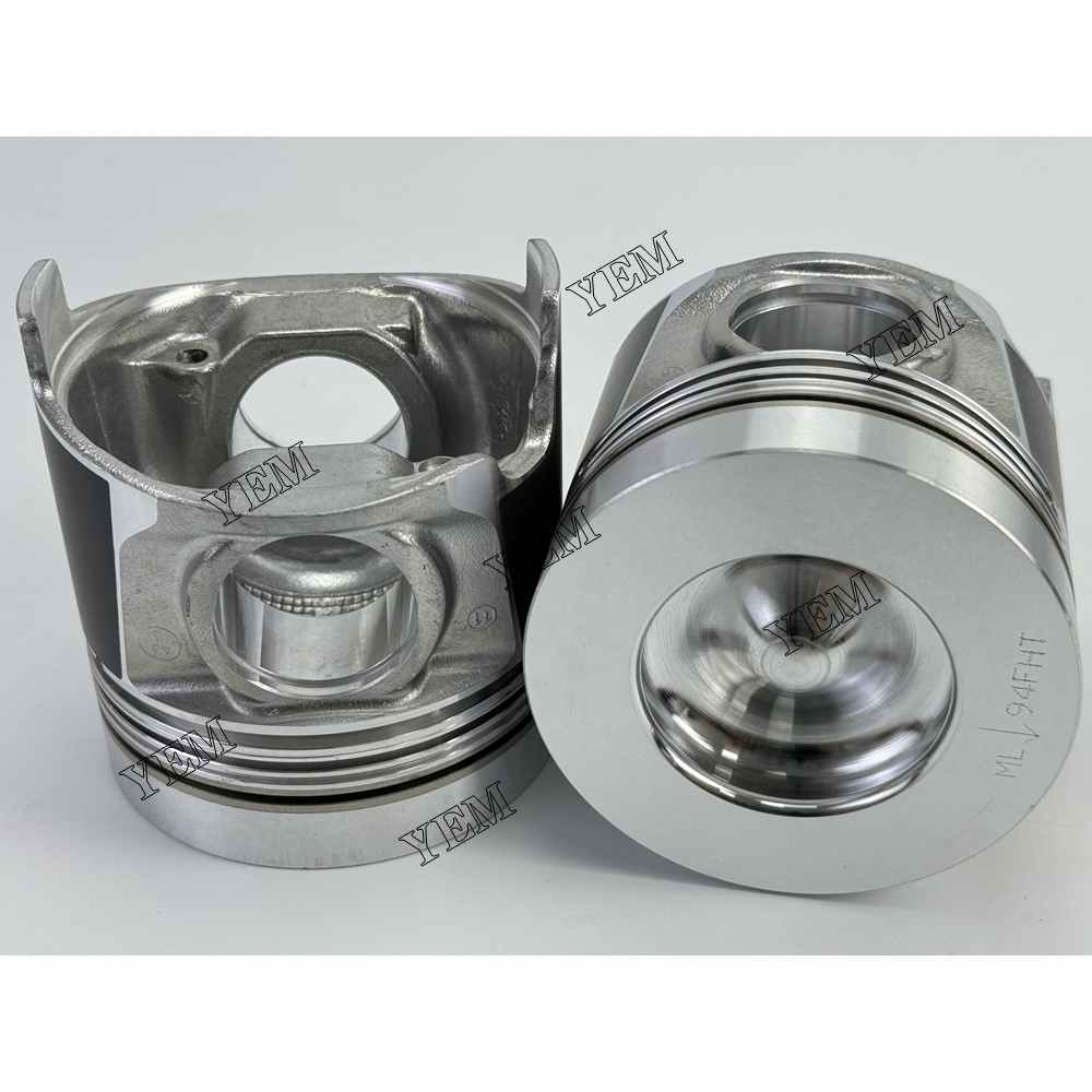 YEM Parts 4PCS For Yanmar Pistons STD 4TNV94 Engine Spare Parts AF650 tractor For Yanmar