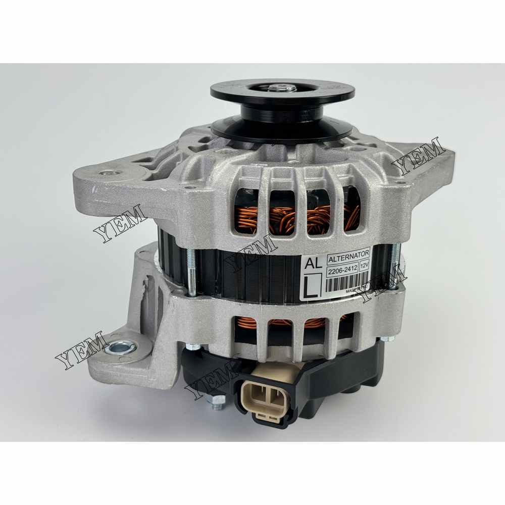 YEM Parts Alternator 12V 2616264 21M9-44001 For Yanmar Engine For Yanmar