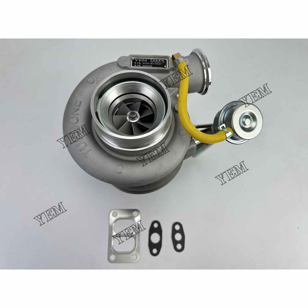 YEM Parts high quality PC300-8 Turbocharger 6745-81-8040 For Komatsu PC300-8 Engine For Komatsu