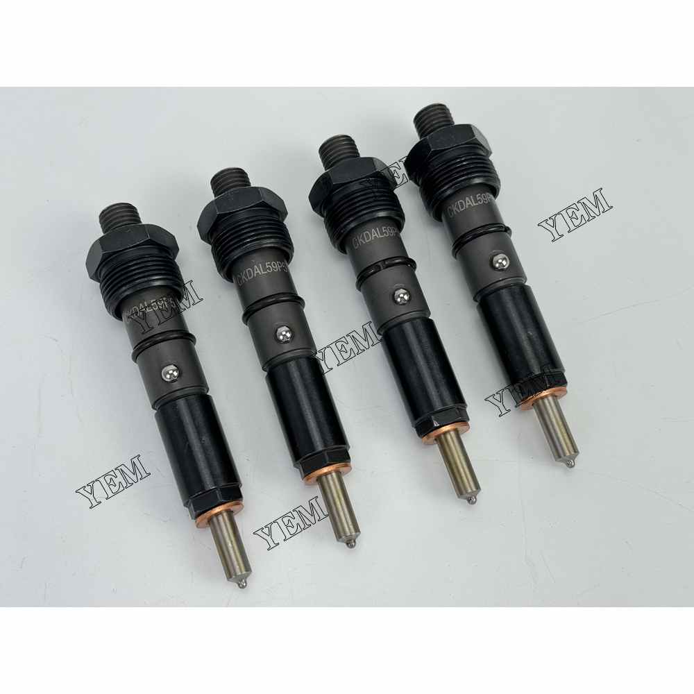 YEM Parts 4PCS Part Number 5342352 Fuel Injector For Cummins 4BT3.9 Engine For Cummins
