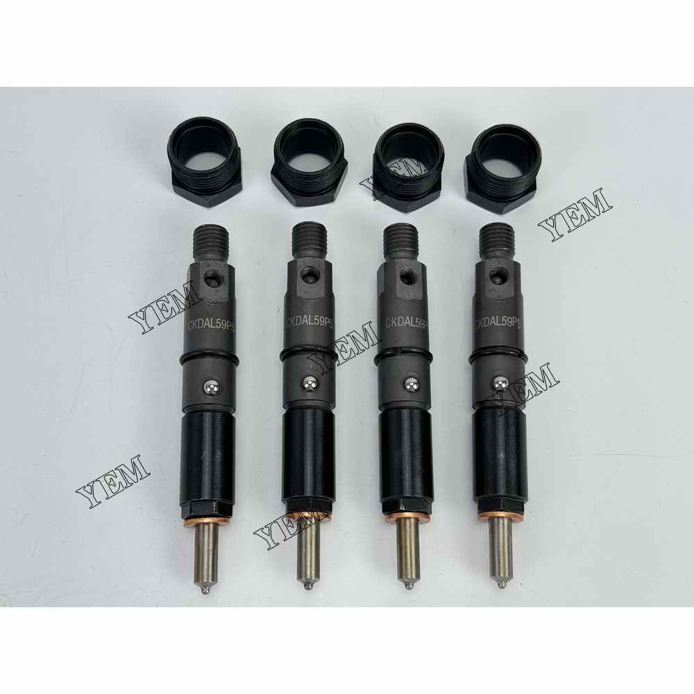 YEM Parts 4PCS Part Number 5342352 Fuel Injector For Cummins 4BT3.9 Engine For Cummins