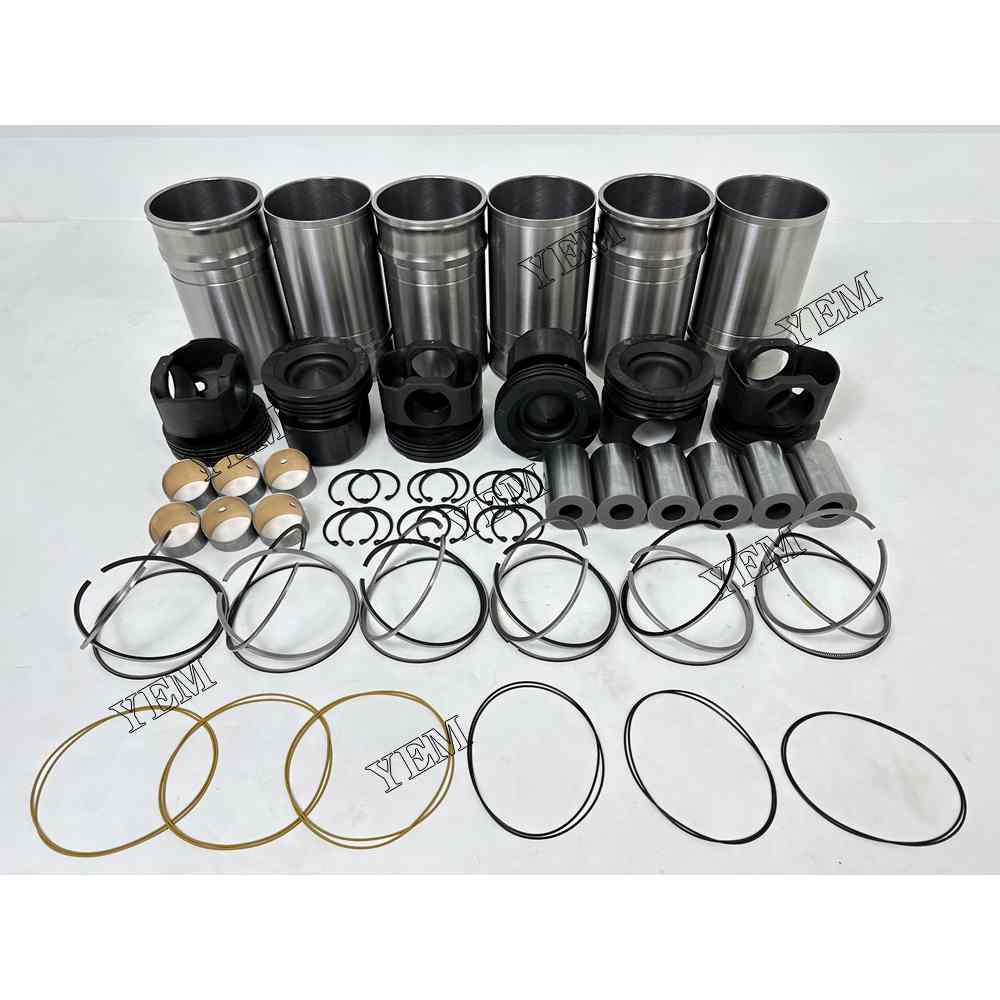 YEM Parts high quality QSG12 Cylinder Liner Kit For Cummins QSG12 Truck Engine