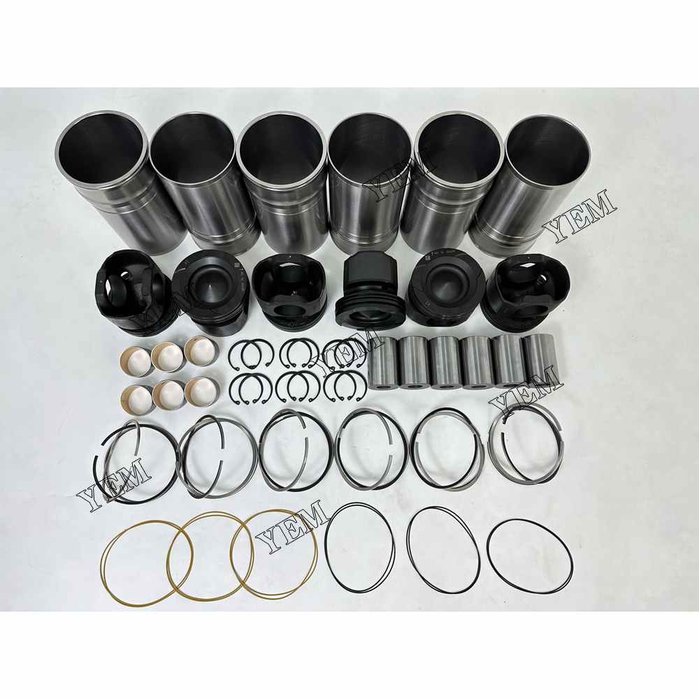 YEM Parts high quality QSG12 Cylinder Liner Kit For Cummins QSG12 Truck Engine For Cummins