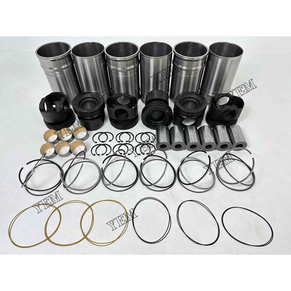 YEM Parts high quality QSG12 Cylinder Liner Kit For Cummins QSG12 Truck Engine For Cummins
