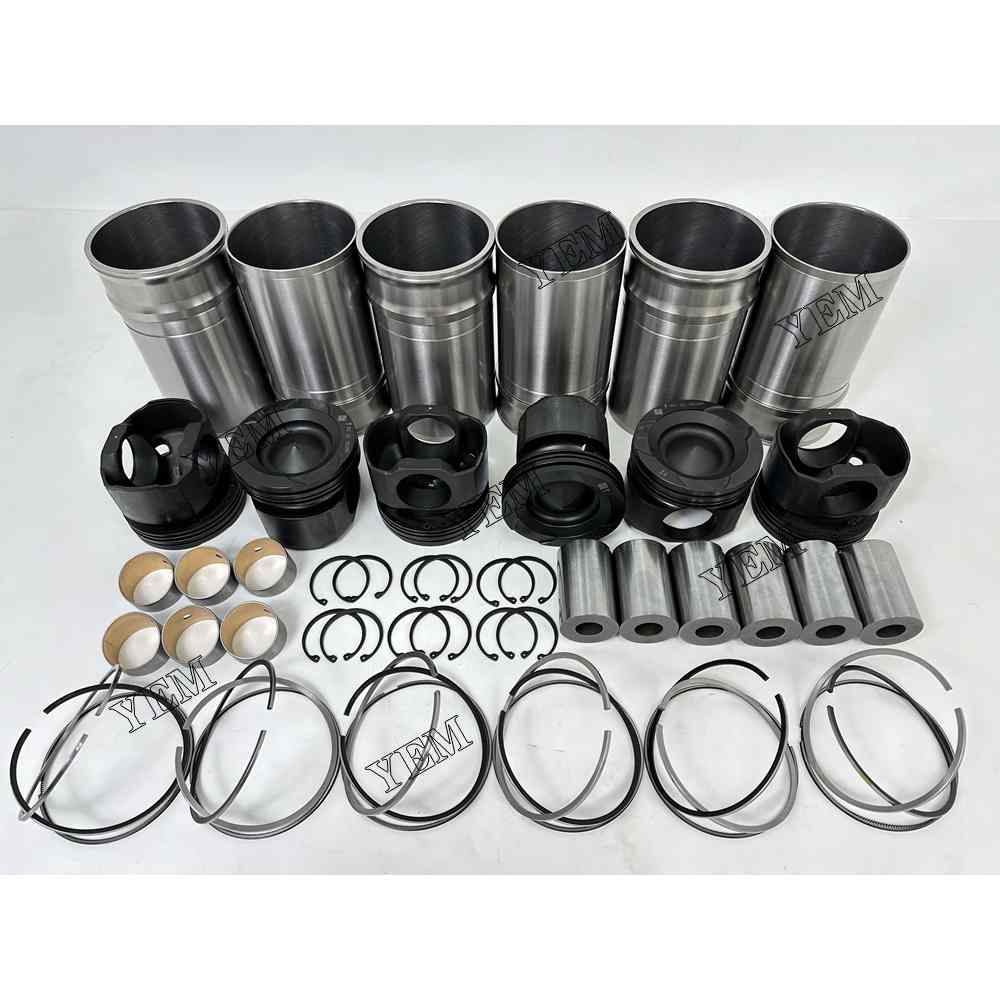YEM Parts high quality QSG12 Cylinder Liner Kit For Cummins QSG12 Truck Engine For Cummins