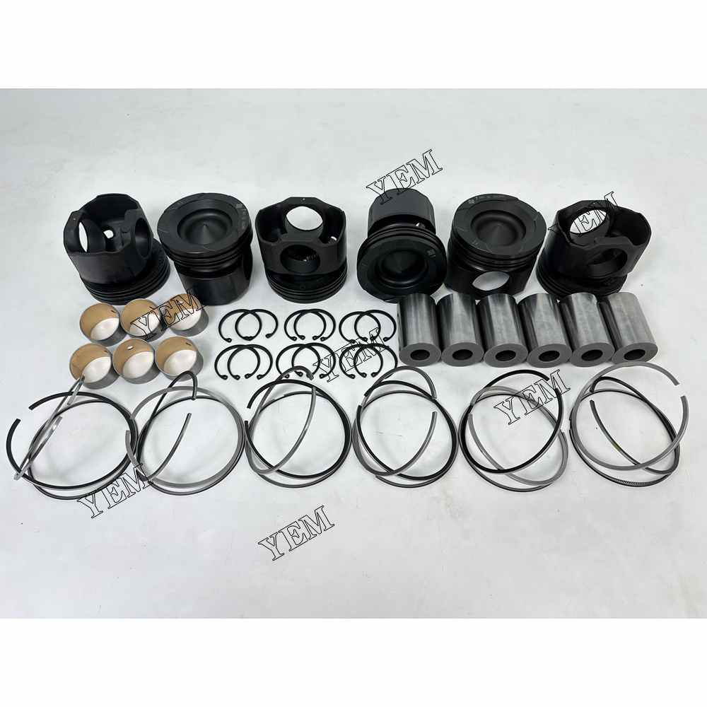 YEM Parts For Cummins Piston and Ring set QSG12 Engine Spare Parts For Cummins