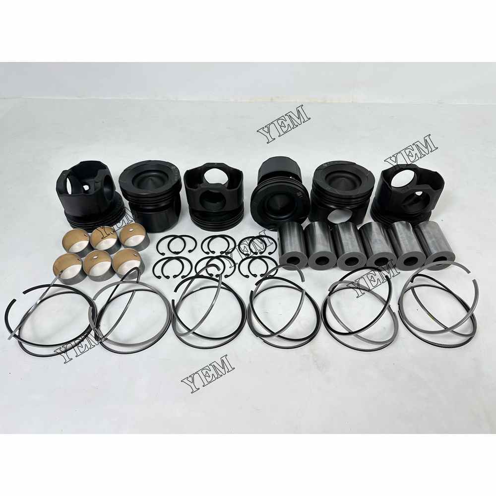 YEM Parts For Cummins Piston and Ring set QSG12 Engine Spare Parts For Cummins