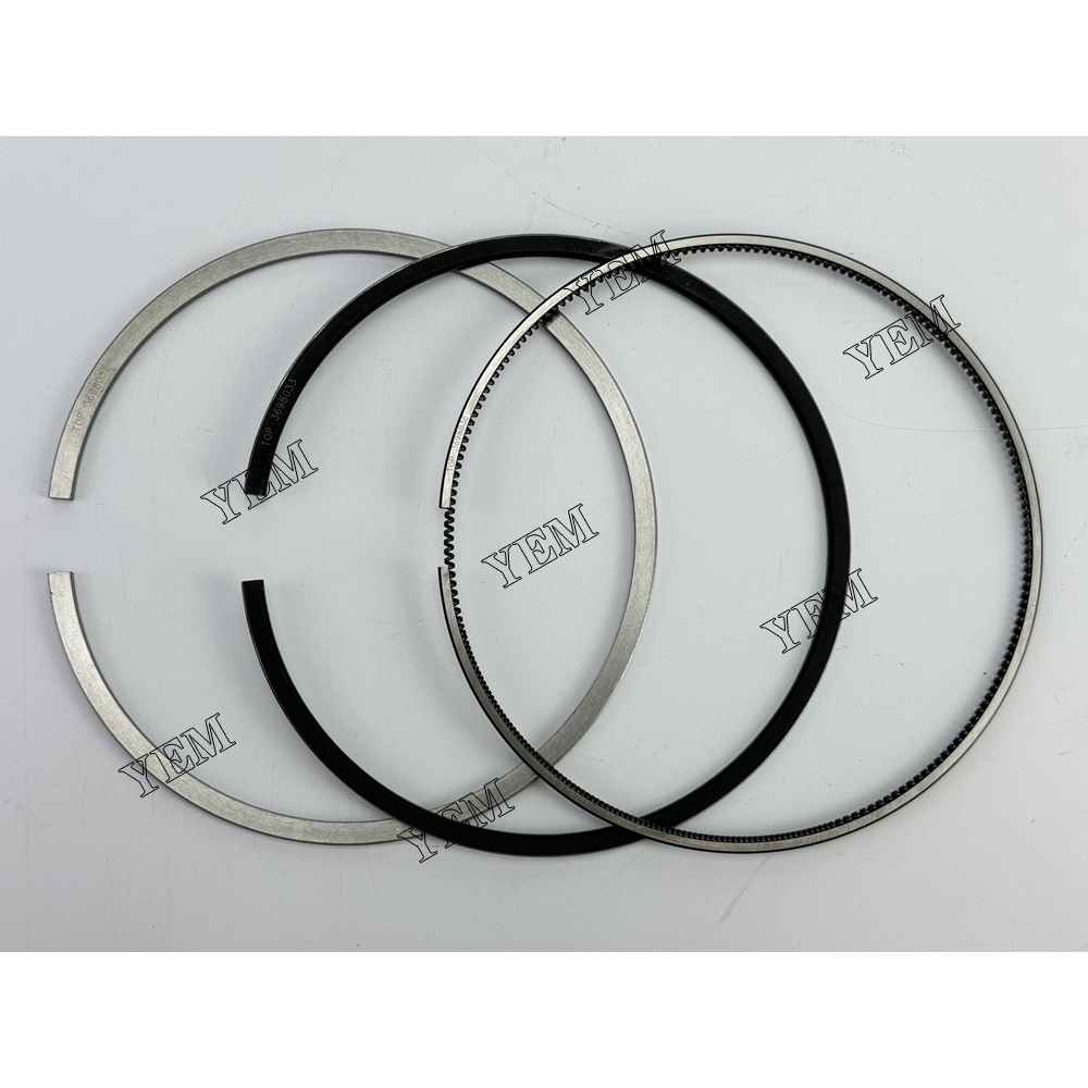 YEM Parts 6PCS 3698032 3698033 3698036 Piston Ring STD Size For Cummins QSG12 Engine For Cummins