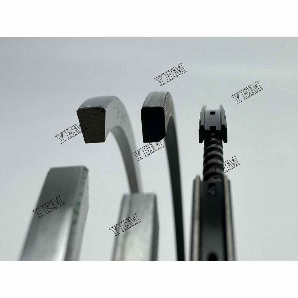 YEM Parts 6PCS 3698032 3698033 3698036 Piston Ring STD Size For Cummins QSG12 Engine For Cummins