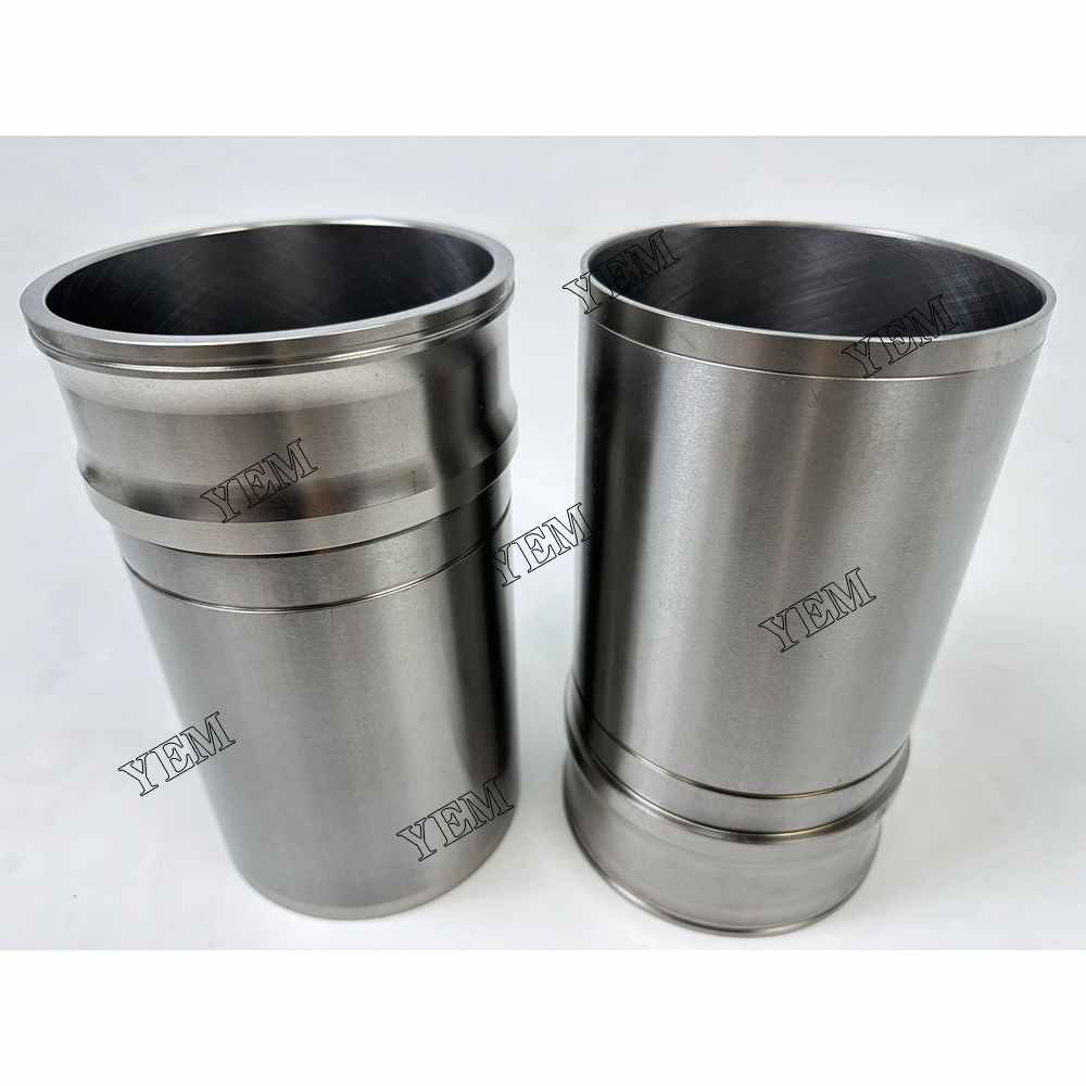 YEM Parts 6PCS 3697684+3697683 3696801 Cylinder Liner Sleeve For Cummins QSG12 Engine For Cummins