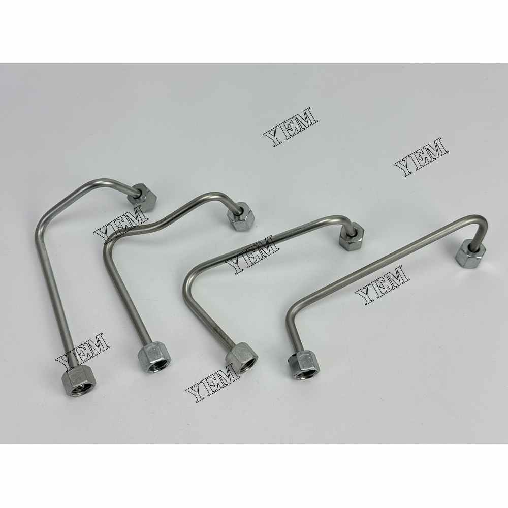 YEM Parts 4PCS For Doosan Fuel Pipe D24 Engine Spare Parts Bobcat E57W excavator For Doosan
