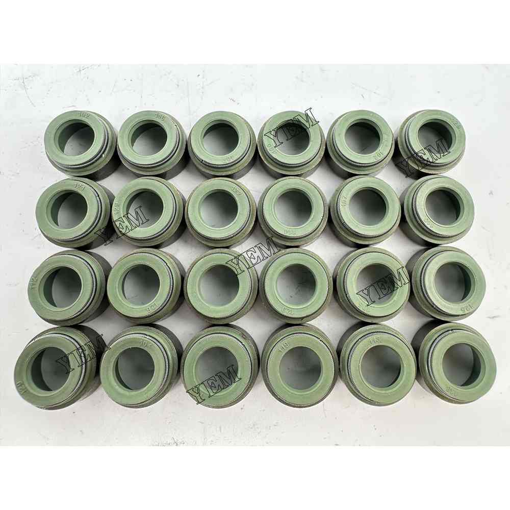 YEM Parts 24 PC For Caterpillar Valve Oil Seal C18 Engine Spare Parts