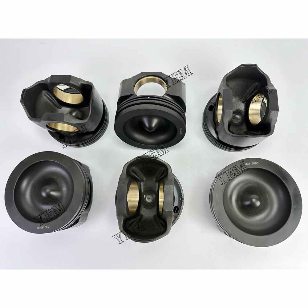 YEM Parts Part Number 235-8098 319-6715 Pistons STD For Caterpillar C18 Engine For Caterpillar
