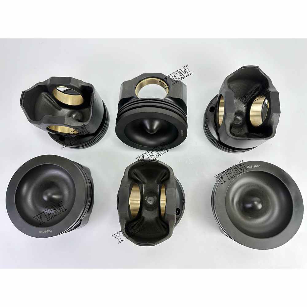 YEM Parts Part Number 235-8098 319-6715 Pistons STD For Caterpillar C18 Engine For Caterpillar