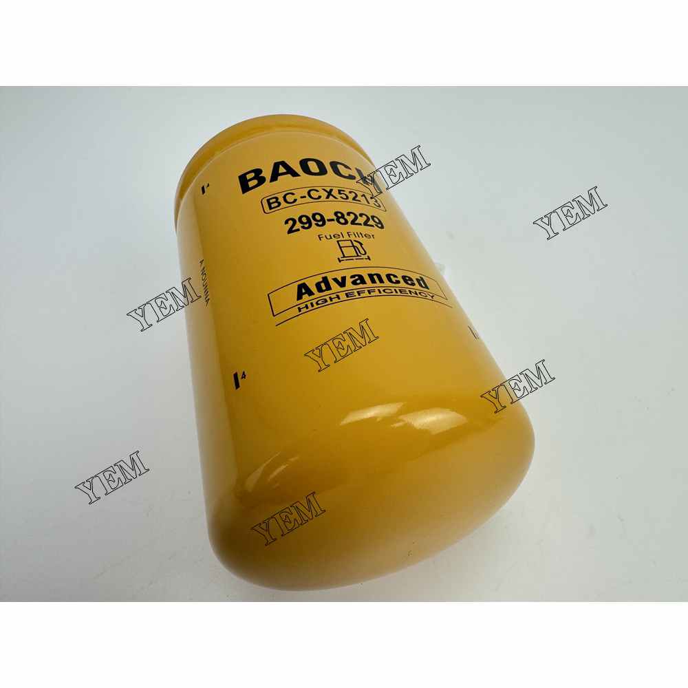 YEM Parts Part Number 299-8229 Fuel Filter For Caterpillar C4.4 Engine For Caterpillar