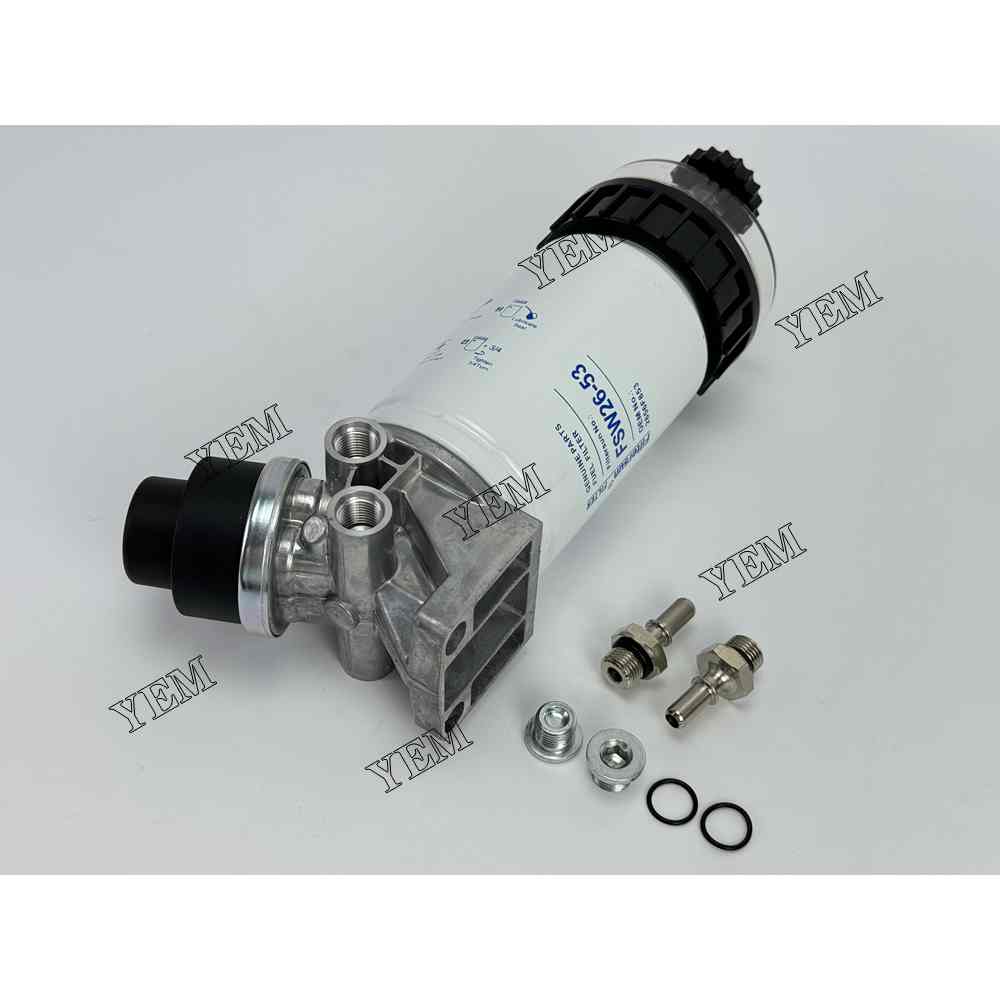 YEM Parts 318-8064 2656F853 Fuel Filter Assembly for Caterpillar C4.4 Fit Crawler Loader