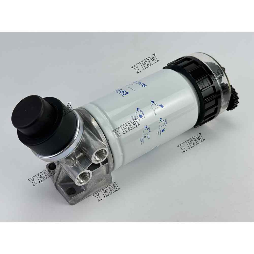 YEM Parts 318-8064 2656F853 Fuel Filter Assembly for Caterpillar C6.6 Fit Pipe Layer For Caterpillar