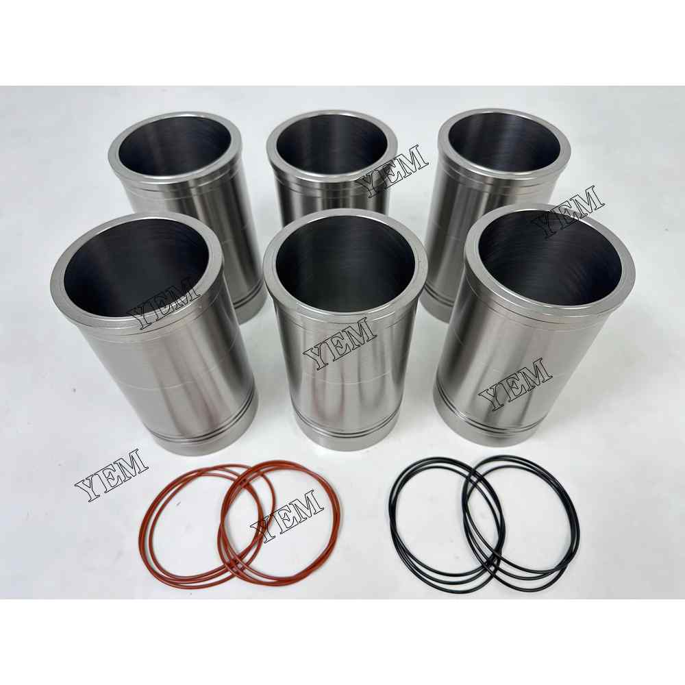 YEM Parts 6PCS Part Number 340-9000200 Cylinder Liner Sleeve For Yuchai 6108 Engine