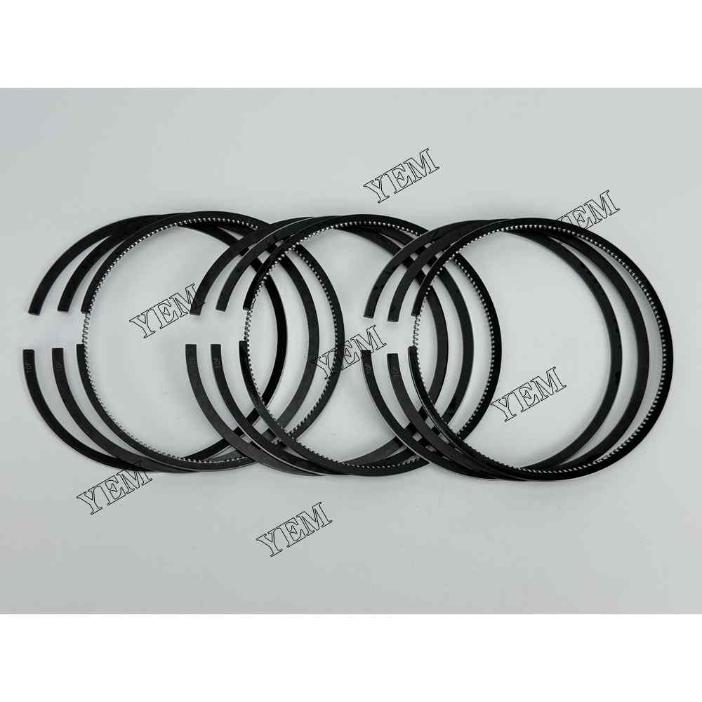 YEM Parts 3PCS Part Number RE61467 Piston Ring STD Size For John Deere 3029 Engine