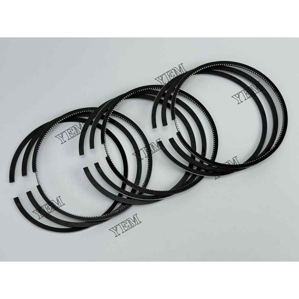 YEM Parts 3PCS Part Number RE61467 Piston Ring STD Size For John Deere 3029 Engine