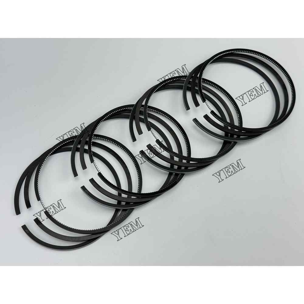 YEM Parts 4PCS Part Number RE55512 Piston Ring STD Size For John Deere 4045 Engine For John Deere