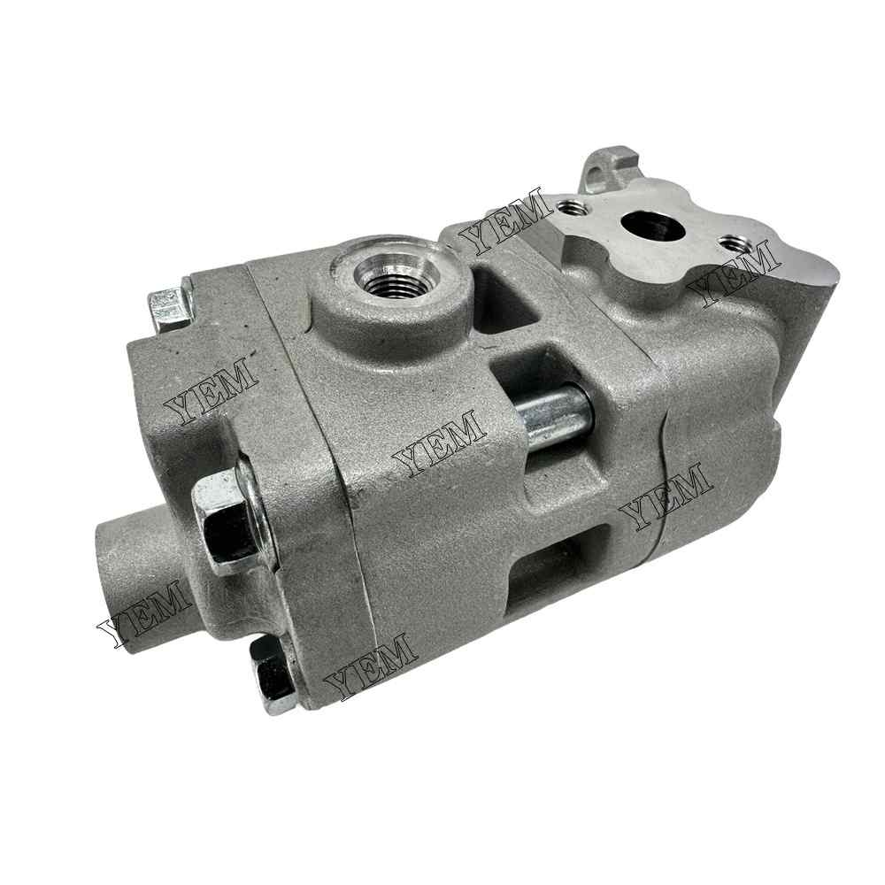 YEM Parts Hydraulic Pump for Kubota V1505 Engine Fit Bobcat Backhoe Loader For Kubota