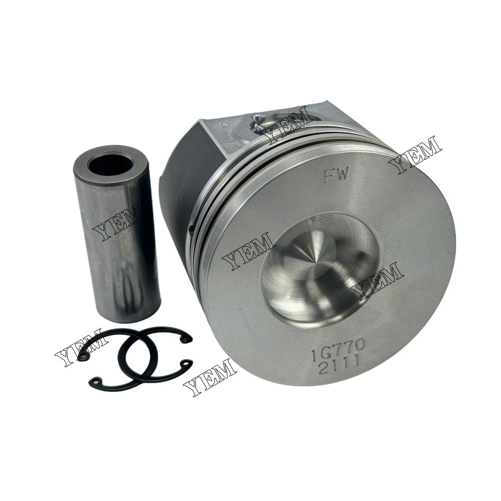 YEM Parts 4PCS Part Number 1G770-21111 Pistons STD For Kubota V2003 Engine For Kubota