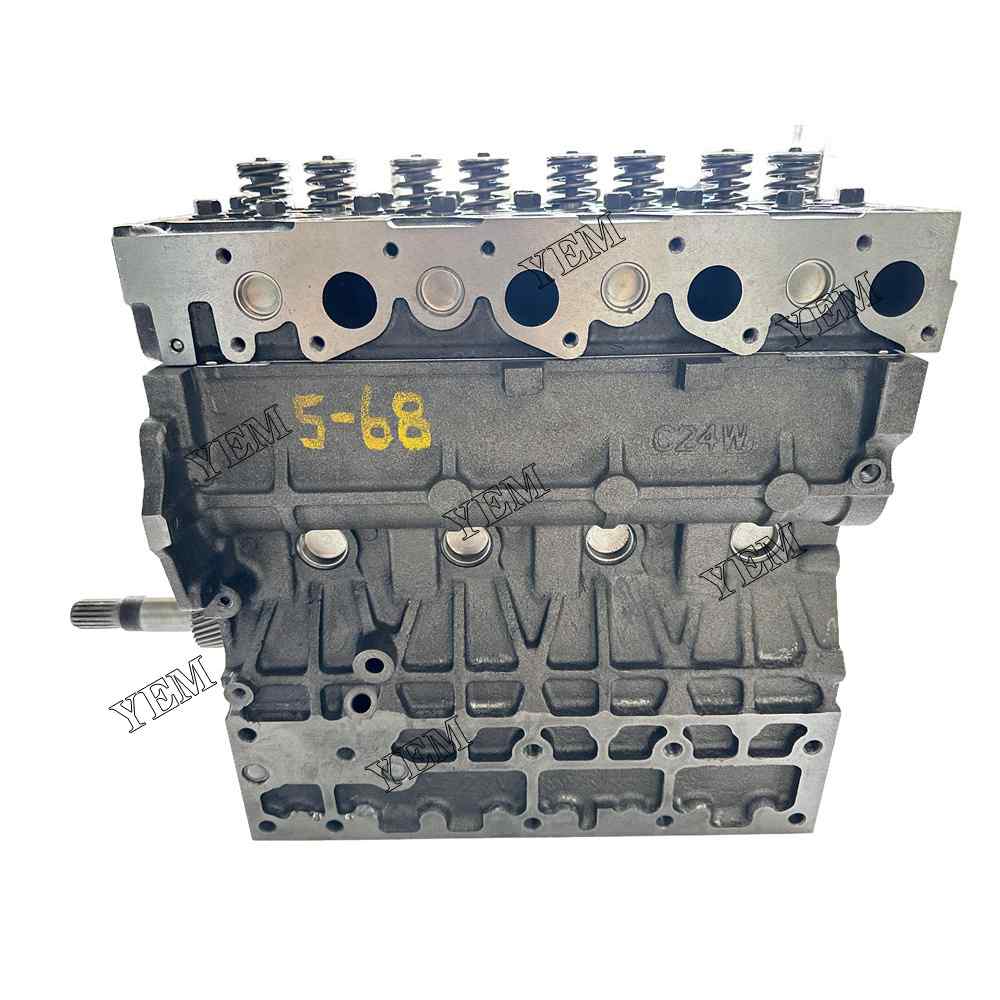 YEM Parts 1G924 Engine Block Assy for Kubota V2403 Engine Fit Bobcat Harvester