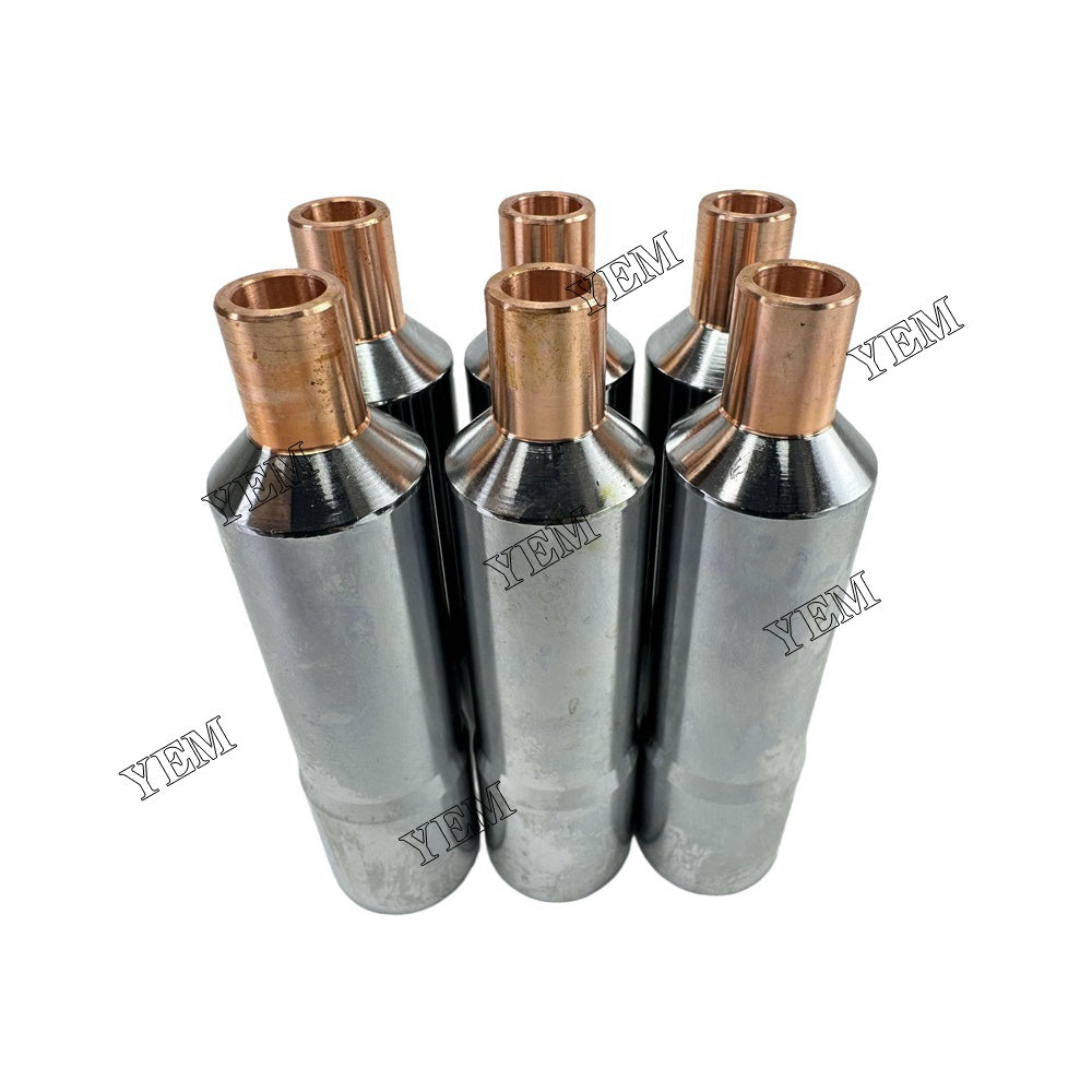 YEM Parts 6PCS11176-1022 Fuel Injector Nozzle sleeve For Hino EH700 H07C Engine